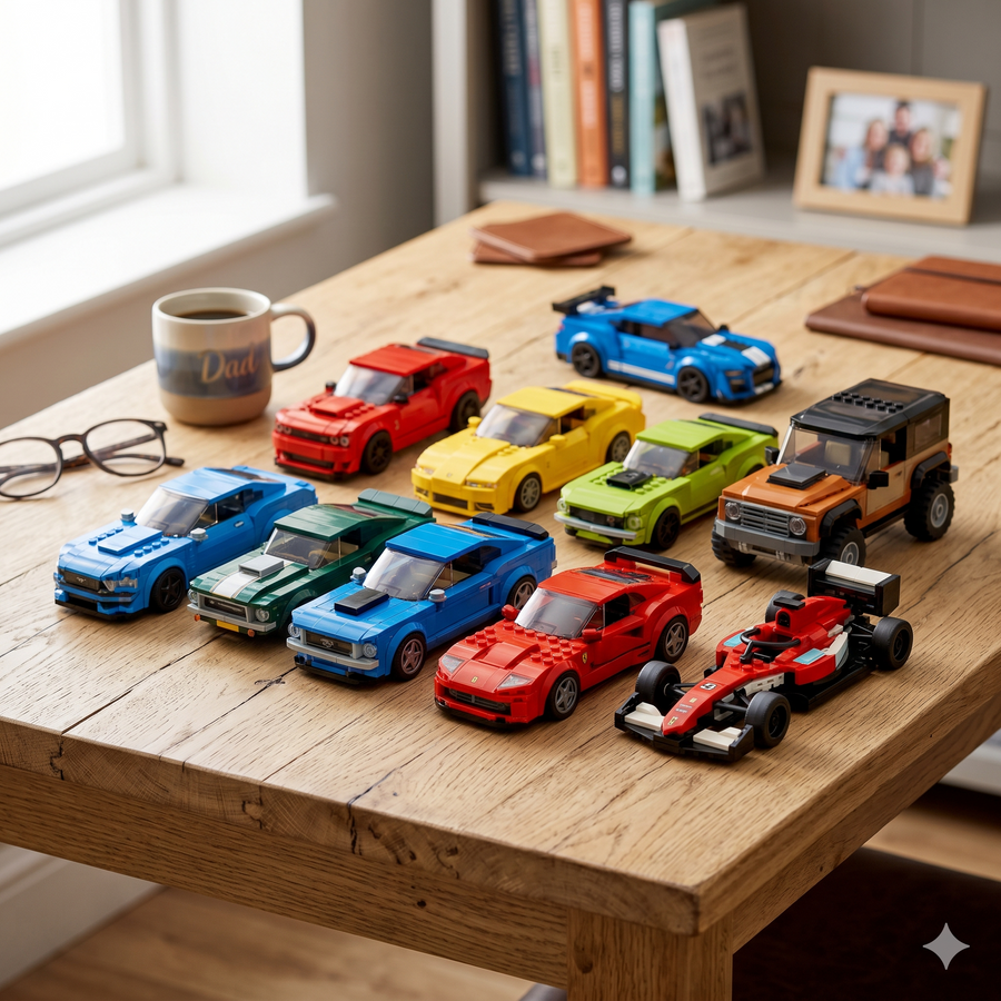 Father's Day Gift Idea for Car Enthusiasts 2026: Top 10 Brick Cars