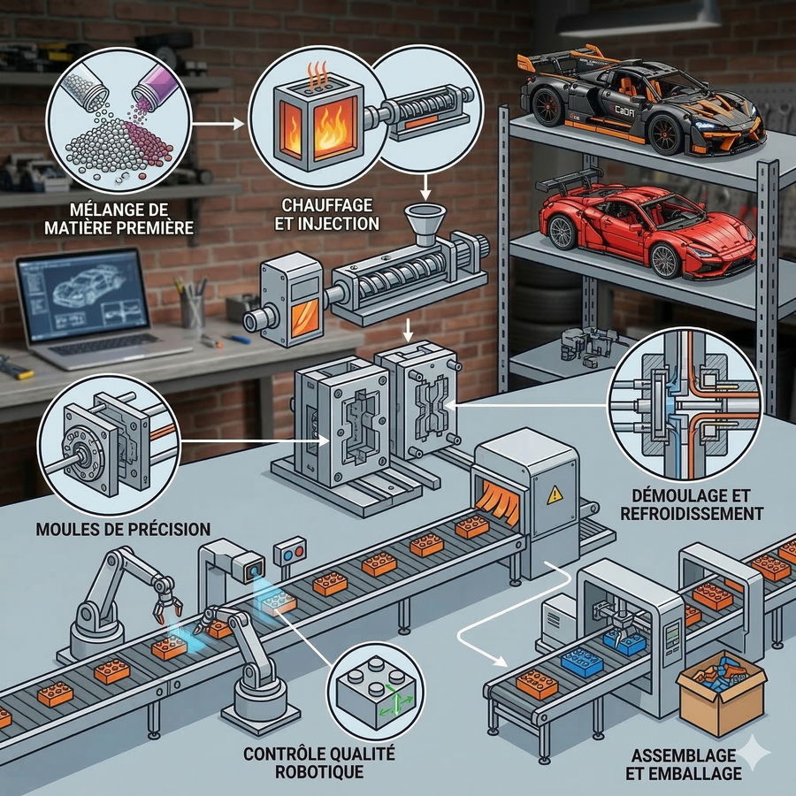 How are LEGO-compatible bricks made? (Complete Guide 2026)