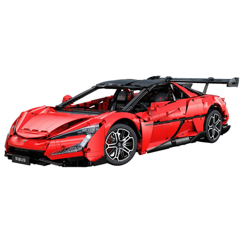 BYD YangWang U9 en briques 1:8 – Hypercar électrique chinoise RC compatible LEGO Technic CaDA C64011W