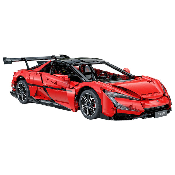 BYD YangWang U9 in 1:8 Bricks – RC Hypercar