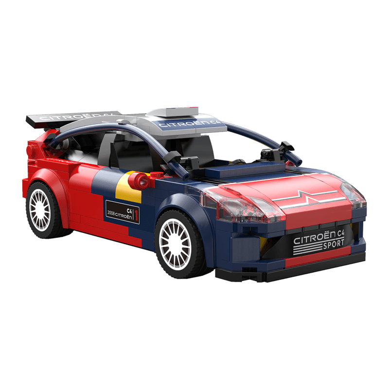 Citroën C4 WRC 2008 voiture de rallye en briques 1:24 – CaDA C55033
