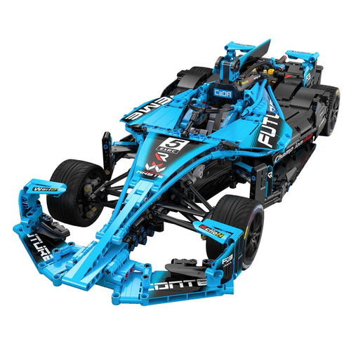 CaDA City Drift voiture de course en briques échelle 1:8 – C64004