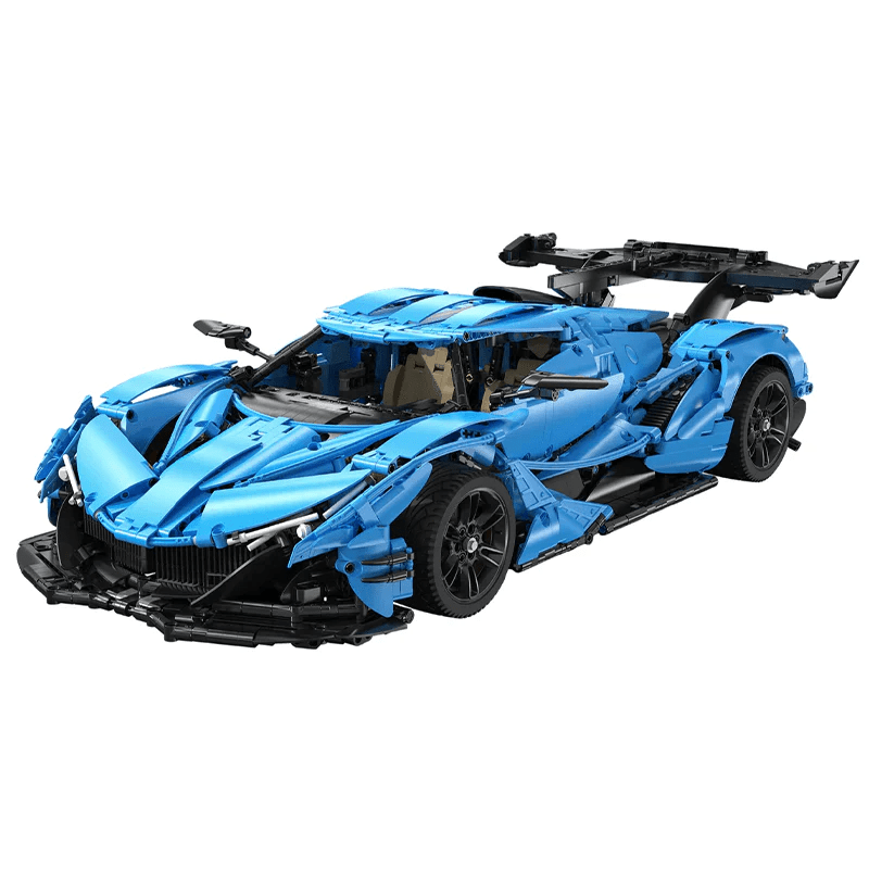 Hypercar V12 Apollo en briques 1:8 vue latérale - Design Suhwan Ji