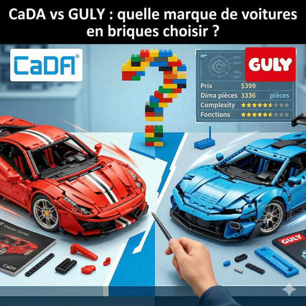 CaDA vs GULY: Which brand of brick cars should you choose? 