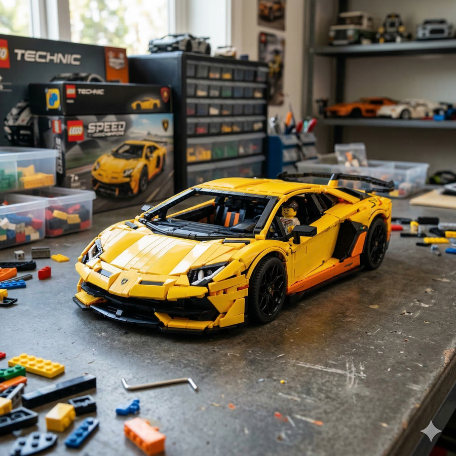 Lamborghini in Bricks: The Complete 2026 Guide (LEGO Technic, Alternatives, 1:8 Scale Models)