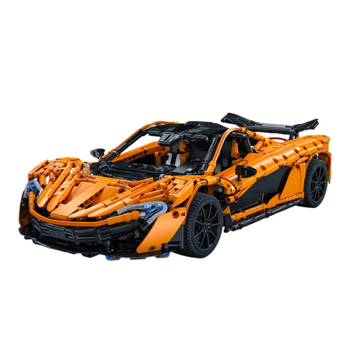 CaDA McLaren P1 en briques 1:10 – C61513 – supercar jaune de collection compatible LEGO Technic