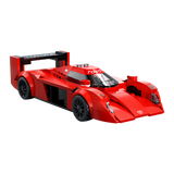Toyota GT-ONE en briques 1:24 – vue de profil montrant les proportions d'endurance
