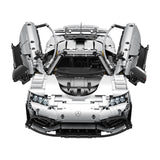 Maquette Mercedes-AMG ONE en briques 1:8 - Vue latérale hypercar | TrackBricks