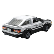 Maquette Toyota AE86 Initial D en briques - Détails techniques RC | TrackBricks
