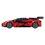 Maquette BYD U9 Supercar électrique en briques 1:24 - Vue arrière | TrackBricks