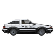 Vue de côté Toyota AE86 Trueno en briques CaDA