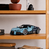 Bugatti Tourbillon en Briques 1:8 – 3719 Pièces – Vue produit TrackBricks