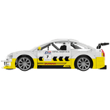 Détail Opel Astra V8 racing en briques 1:24