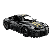 RUF GT 2019 en briques 1:10 – supercar allemande basée Porsche 911 licence officielle 1655 pièces CaDA C63006