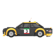 Maquette Fiat 131 Abarth rallye en briques 1:24 - Vue arrière | TrackBricks