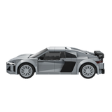 Vue de côté Audi R8 Coupé 2019 en briques CaDA