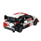 Vue de profil Toyota GR Yaris Rally en briques CaDA