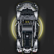 Vue de côté Lamborghini Raceforge en briques GULY