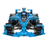Vue avant CaDA City Drift Racing Car en briques 1:8