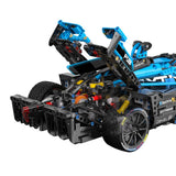 Détail aéro CaDA City Drift Racing Car en briques