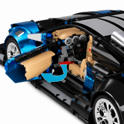 Hypercar Veyron UV Gloss K-BOX 10553 — détail intérieur habitacle et tableau de bord