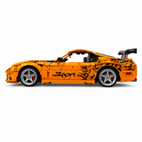 Toyota Supra A80 | Maquette Voiture 1:8 — 4508 Pièces