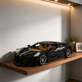 Bugatti La Voiture Noire en Briques 1:8 – 4688 Pièces – Vue produit TrackBricks