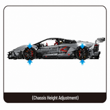 Lamborghini Aventador LB Widebody suspensions réglables en hauteur