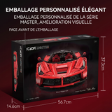 Ferrari LaFerrari en briques 1:8 mise en situation bureau premium