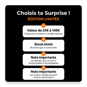 Mystery Box TrackBricks - édition limitée choisis ta surprise valeur de 24€ à 149€ stock limité