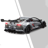 Lamborghini Aventador LB Widebody en briques vue arrière avec aileron