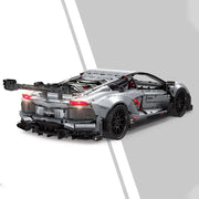 Lamborghini Aventador LB Widebody en briques vue arrière avec aileron