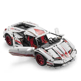 Vue de face CaDA LP610 Sports Racing Car en briques