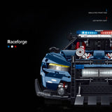 Ford Mustang Police GULY en briques — compatible télécommande Raceforge