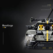 Ford GT Mansory en briques 1:8 – Vue avant capot et phares