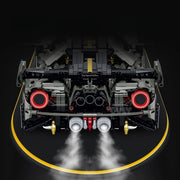 Ford GT Mansory en briques 1:8 – Vue de profil détails carrosserie