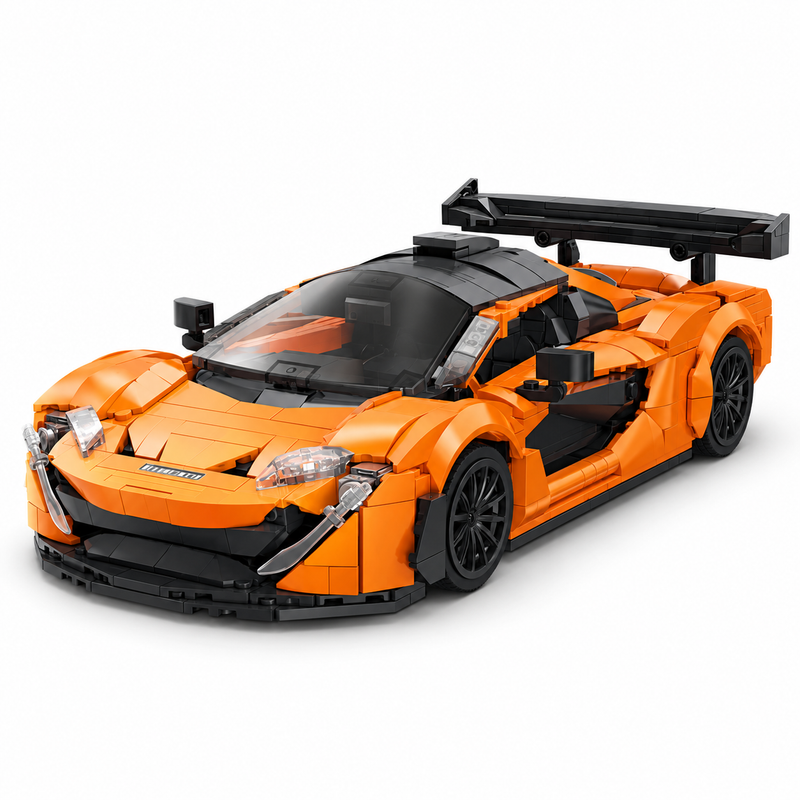 Une silhouette de supercar