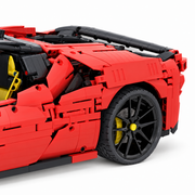 Italian Rosso 90 Supercar 1:8 — Free Tribe 31006 — Jante et carrosserie