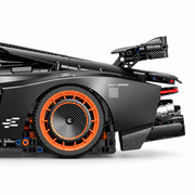 Italian V12 Wedge Supercar 1:8 — GULY 10663 — Roue et carrosserie arrière
